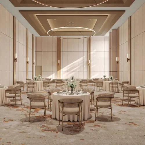 Banquet hall at The Oryza
