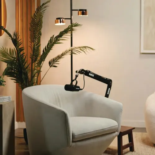 Podcast and recording studio at The Oryza