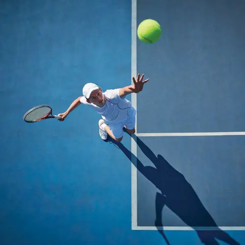 Tennis court at The Oryza Gurgaon