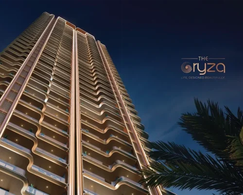 The Oryza tower elevation in Sector 88A Gurgaon